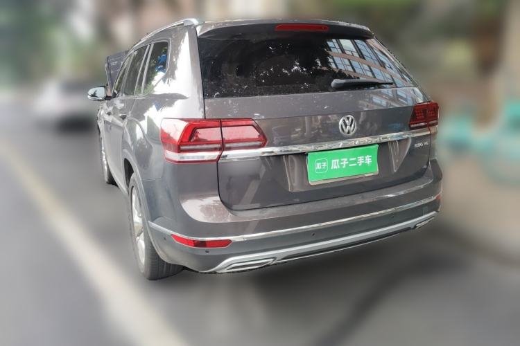 Used Volkswagen Teramont 2017 530 V6 Four-Wheel Drive Flagship Edition Rear Left 45 Deg