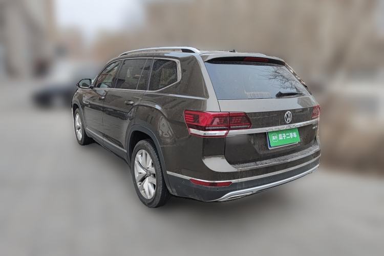 Used Volkswagen Teramont 2017 330TSI Two-Wheel-Drive Luxury Edition Rear Left 45 Deg
