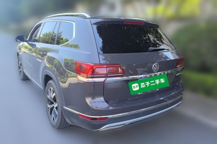 Used Volkswagen Teramont 2017 380TSI Four-Wheel Drive Luxury Edition Rear Left 45 Deg