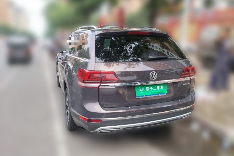Used Volkswagen Teramont 2017 380TSI Four-Wheel Drive Luxury Edition Rear Left 45 Deg