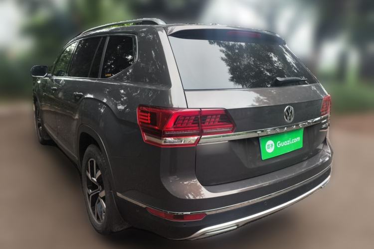 Used Volkswagen Teramont 2017 380TSI Four-Wheel Drive Luxury Edition Rear Left 45 Deg