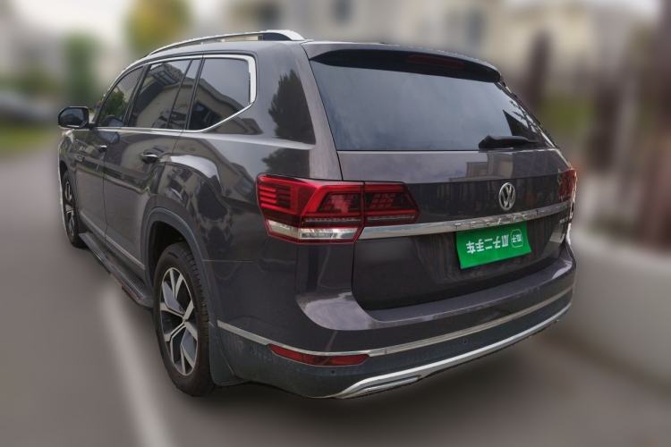 Used Volkswagen Teramont 2017 380TSI Four-Wheel Drive Luxury Edition Rear Left 45 Deg