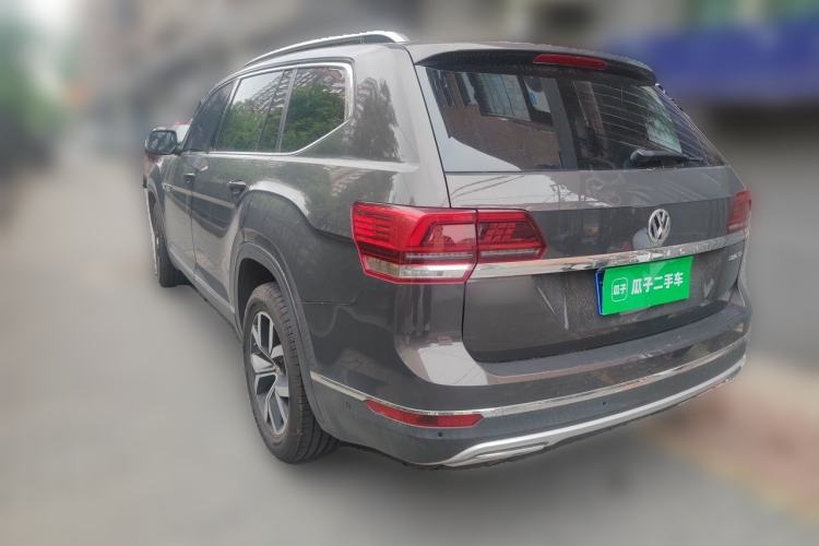 Used Volkswagen Teramont 2017 380TSI Four-Wheel Drive Luxury Edition Rear Left 45 Deg