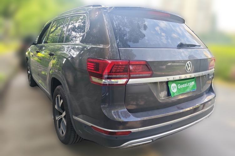 Used Volkswagen Teramont 2017 380TSI Four-Wheel Drive Luxury Edition Rear Left 45 Deg
