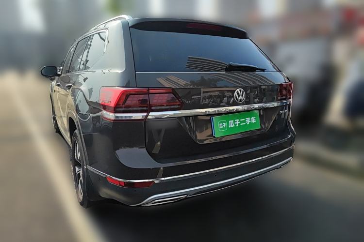 Used Volkswagen Teramont 2017 380TSI Four-Wheel Drive Luxury Edition Rear Left 45 Deg