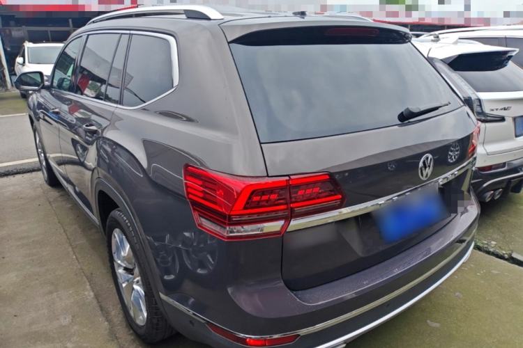 Used Volkswagen Teramont 2017 530 V6 Four-Wheel Drive Supreme Flagship Edition Rear Left 45 Deg