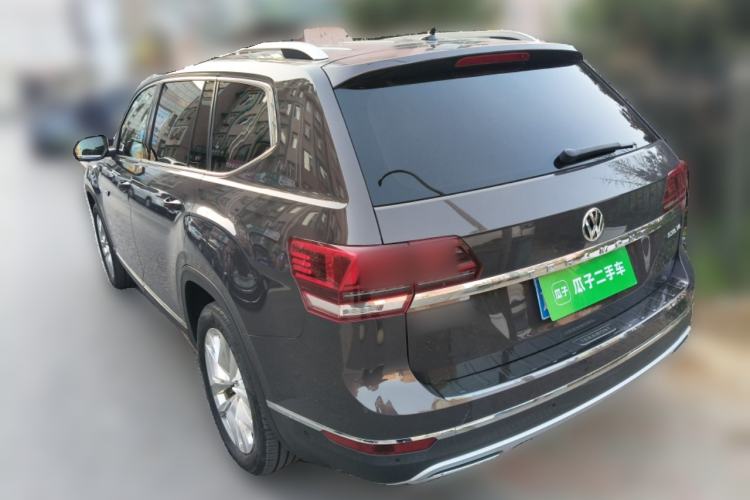 Used Volkswagen Teramont 2017 380TSI Four-Wheel Drive Flagship Edition Rear Left 45 Deg