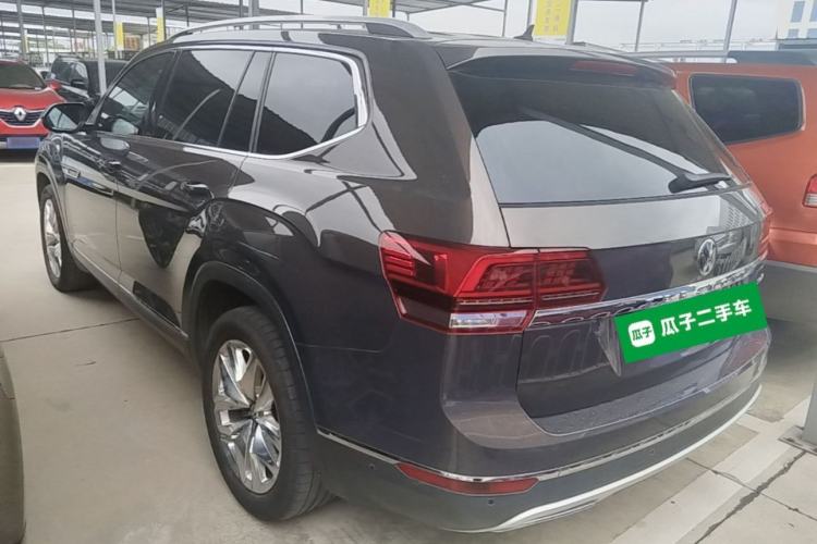 Used Volkswagen Teramont 2017 530 V6 Four-Wheel Drive Flagship Edition Rear Left 45 Deg