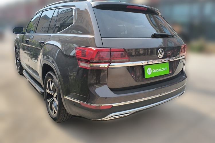 Used Volkswagen Teramont 2017 380TSI Four-Wheel Drive Luxury Edition Rear Left 45 Deg