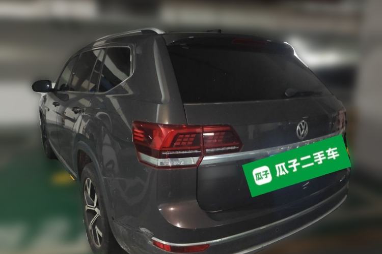 Used Volkswagen Teramont 2017 380TSI Four-Wheel Drive Luxury Edition Rear Left 45 Deg