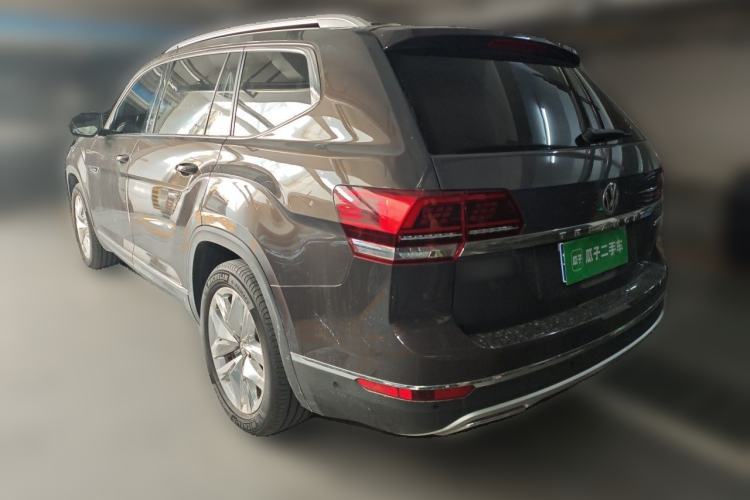 Used Volkswagen Teramont 2017 380TSI Four-Wheel Drive Flagship Edition Rear Left 45 Deg