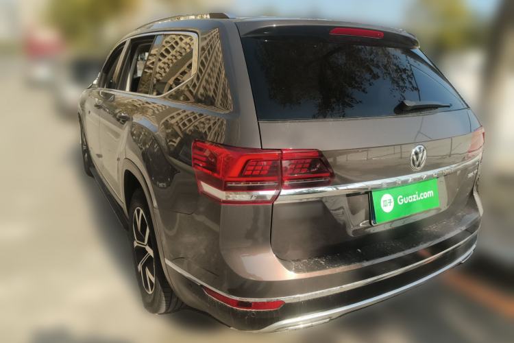 Used Volkswagen Teramont 2017 380TSI Four-Wheel Drive Luxury Edition Rear Left 45 Deg