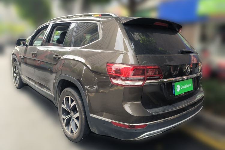 Used Volkswagen Teramont 2017 380TSI Four-Wheel Drive Luxury Edition Rear Left 45 Deg