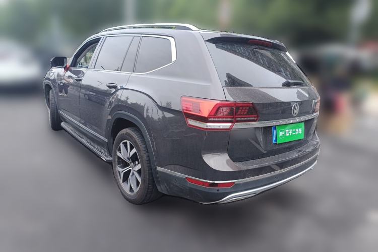 Used Volkswagen Teramont 2017 380TSI Four-Wheel Drive Luxury Edition Rear Left 45 Deg