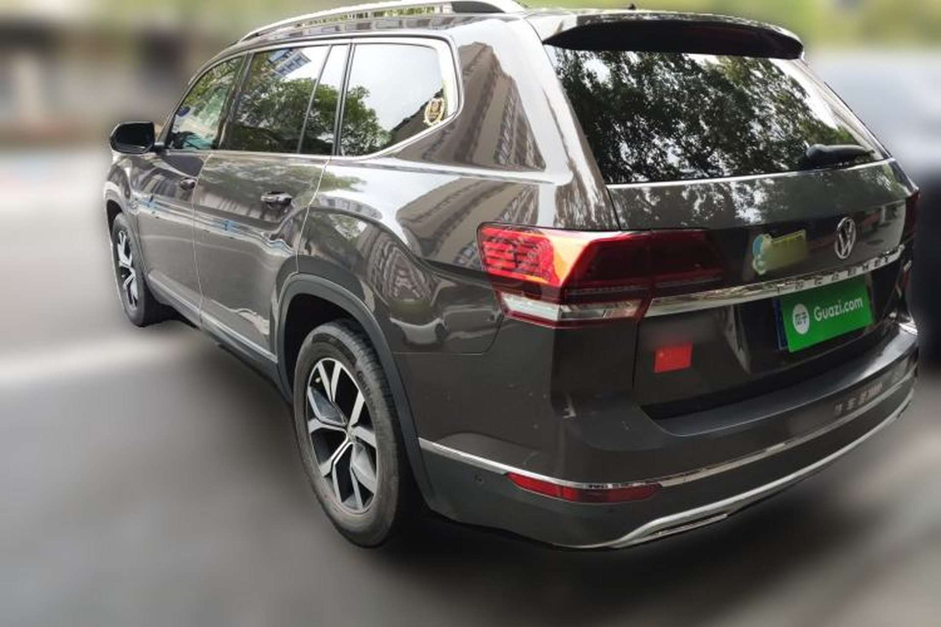Used Volkswagen Teramont 2017 380TSI Four-Wheel Drive Luxury Edition Rear Left 45 Deg