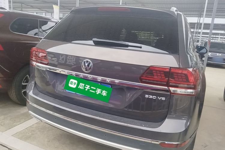 Used Volkswagen Teramont 2017 530 V6 Four-Wheel Drive Flagship Edition Rear