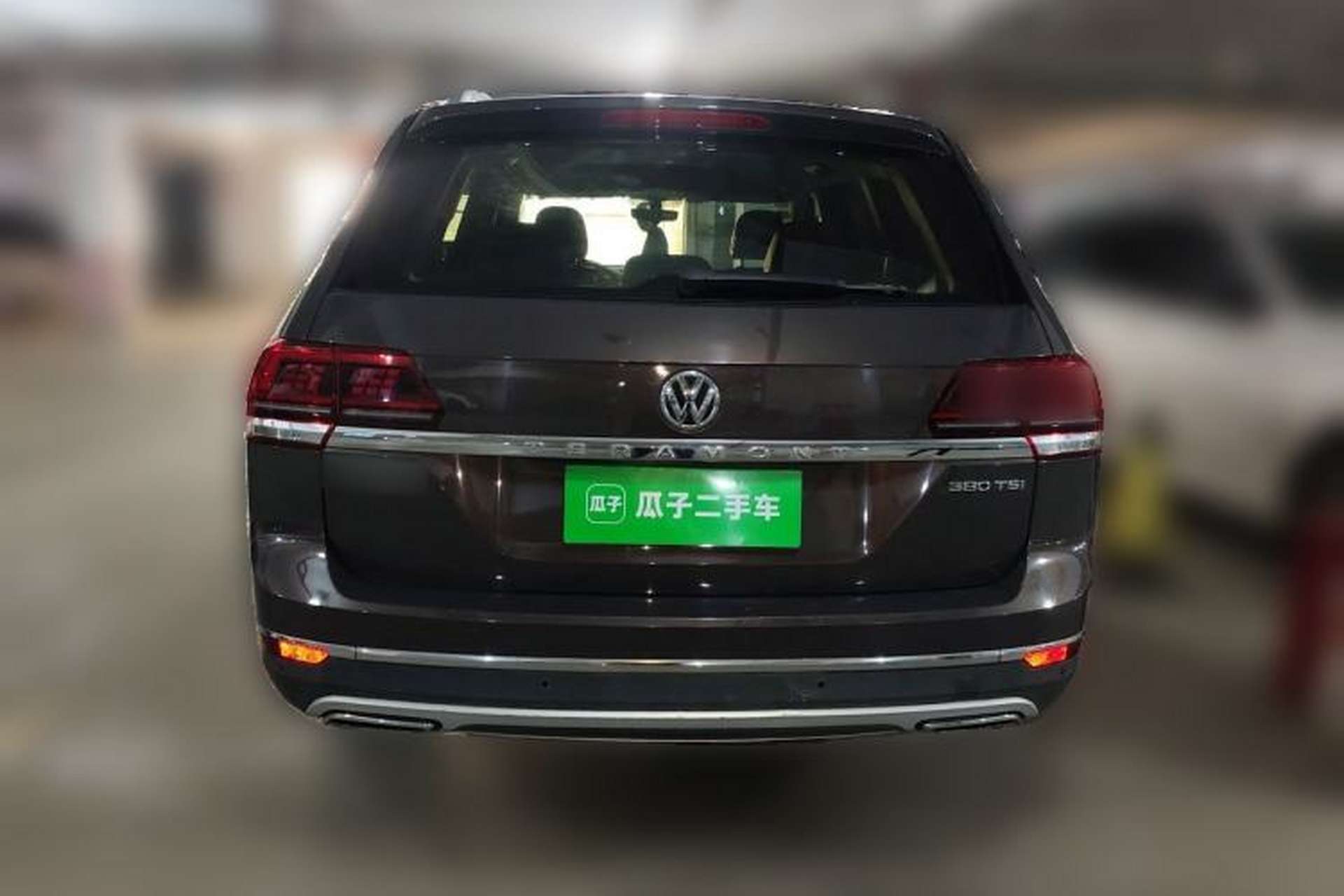 Used Volkswagen Teramont 2017 380TSI Four-Wheel Drive Luxury Edition Rear