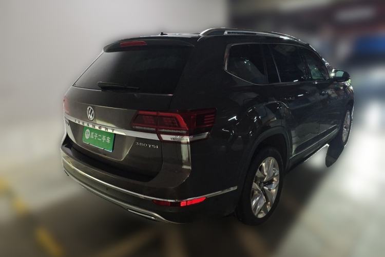 Used Volkswagen Teramont 2017 530 V6 Four-Wheel Drive Supreme Flagship Edition Rear Right 45 Deg