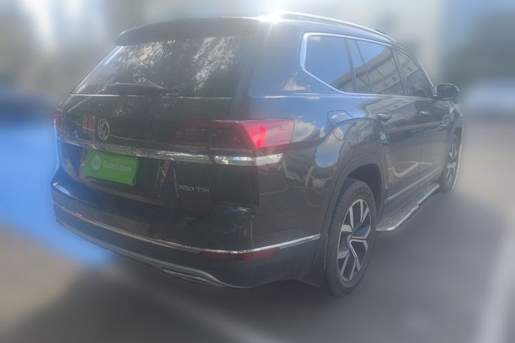 Used Volkswagen Teramont 2017 380TSI Four-Wheel Drive Luxury Edition Rear Right 45 Deg
