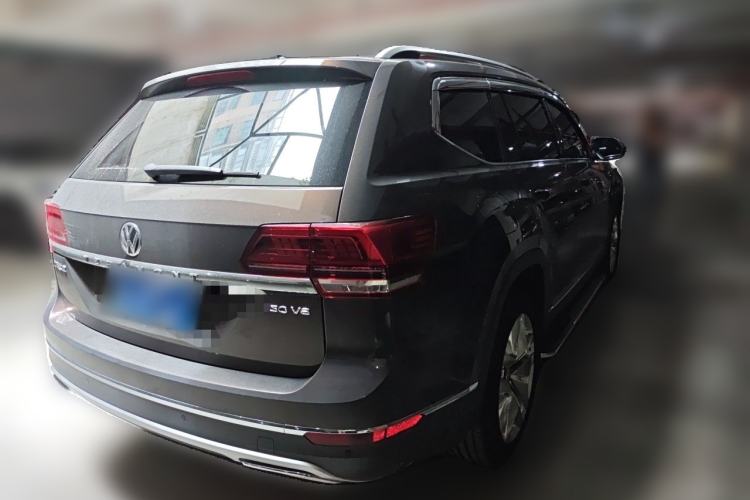 Used Volkswagen Teramont 2017 530 V6 Four-Wheel Drive Flagship Edition Rear Right 45 Deg