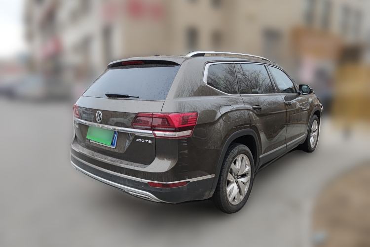 Used Volkswagen Teramont 2017 330TSI Two-Wheel-Drive Luxury Edition Rear Right 45 Deg