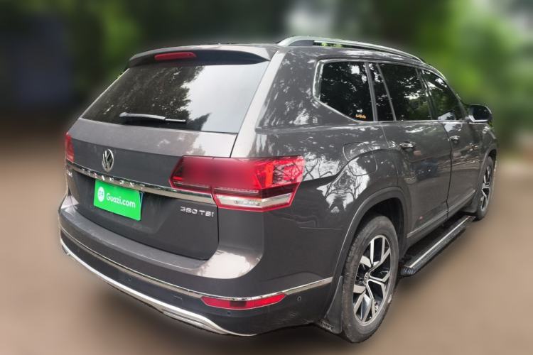 Used Volkswagen Teramont 2017 380TSI Four-Wheel Drive Luxury Edition Rear Right 45 Deg