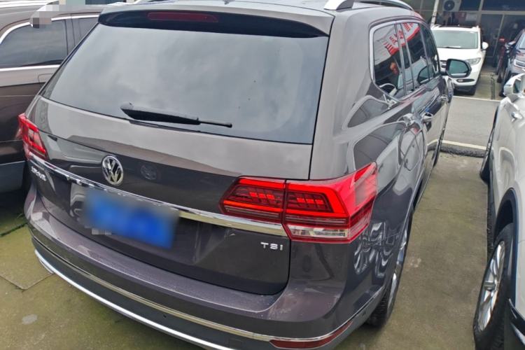 Used Volkswagen Teramont 2017 530 V6 Four-Wheel Drive Supreme Flagship Edition Rear Right 45 Deg