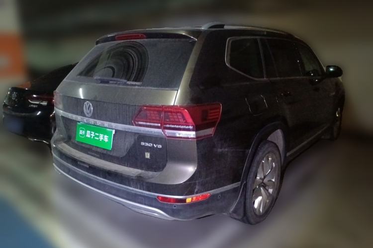 Used Volkswagen Teramont 2017 380TSI Four-Wheel Drive Flagship Edition Rear Right 45 Deg