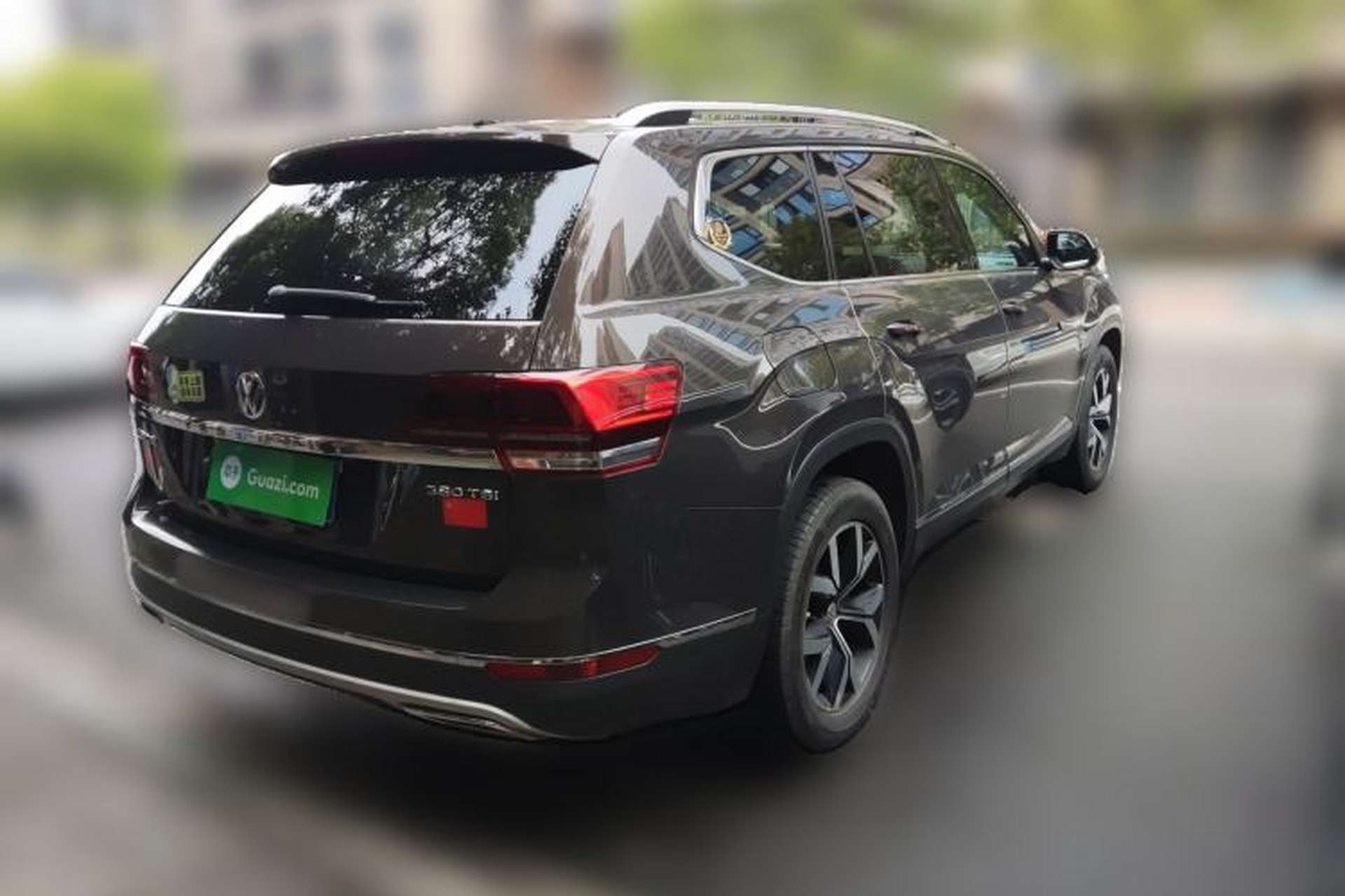 Used Volkswagen Teramont 2017 380TSI Four-Wheel Drive Luxury Edition Rear Right 45 Deg