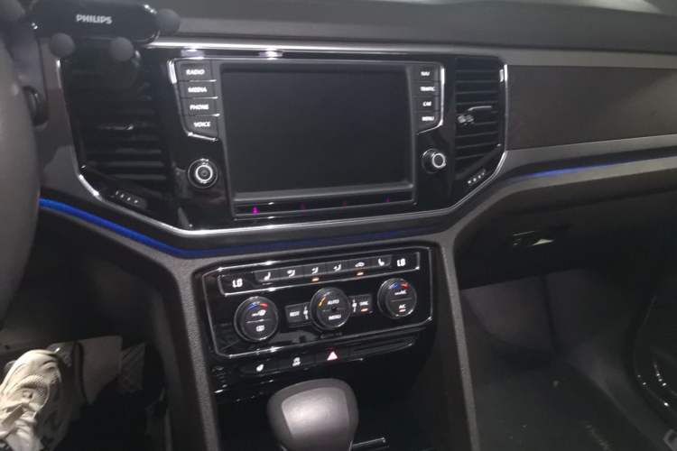Used Volkswagen Teramont 2017 380TSI Four-Wheel Drive Flagship Edition Audio And AC Panel