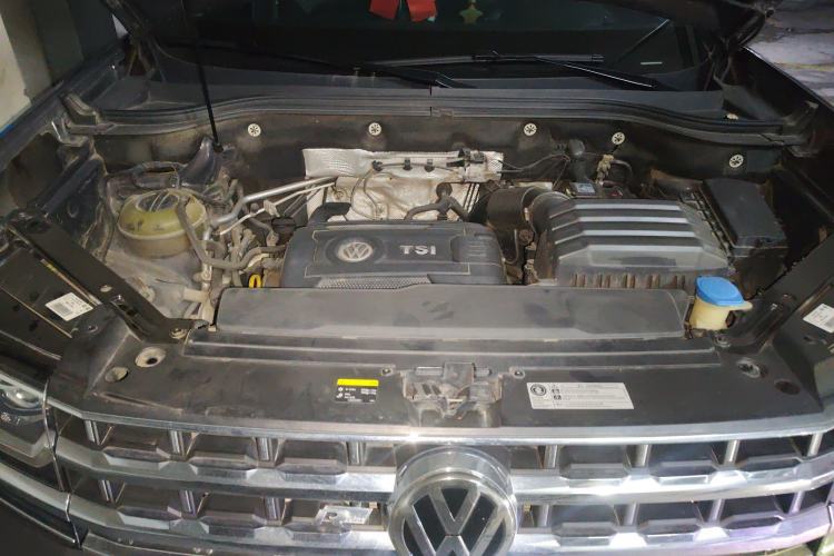 Used Volkswagen Teramont 2017 380TSI Four-Wheel Drive Flagship Edition Engine Bay