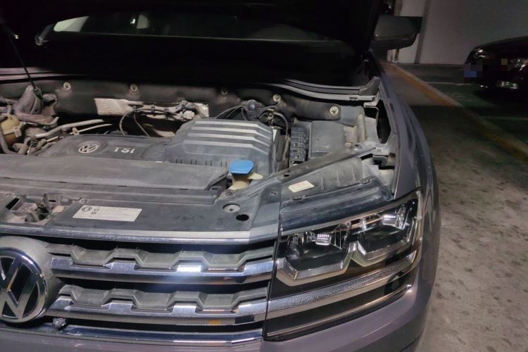 Used Volkswagen Teramont 2017 380TSI Four-Wheel Drive Luxury Edition Engine Bay Left