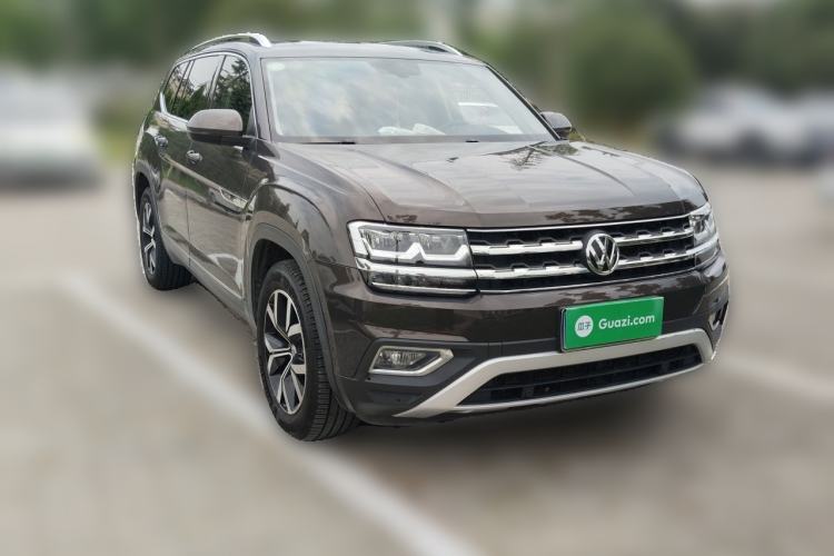 Used Volkswagen Teramont 2017 380TSI Four-Wheel Drive Luxury Edition Front Right 45 Deg