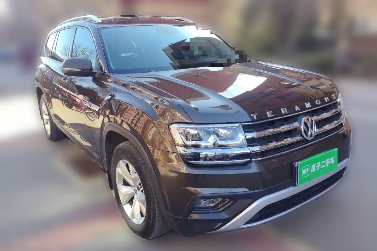 Used Volkswagen Teramont 2017 380TSI Four-Wheel Drive Comfort Edition Front Right 45 Deg