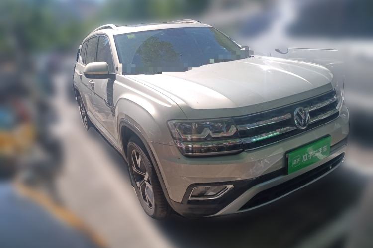 Used Volkswagen Teramont 2017 380TSI Four-Wheel Drive Luxury Edition Front Right 45 Deg