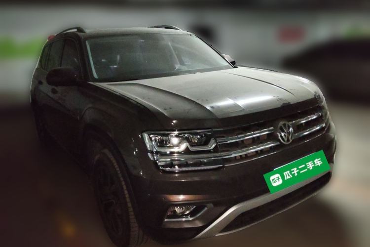 Used Volkswagen Teramont 2017 380TSI Four-Wheel Drive Luxury Edition Front Right 45 Deg