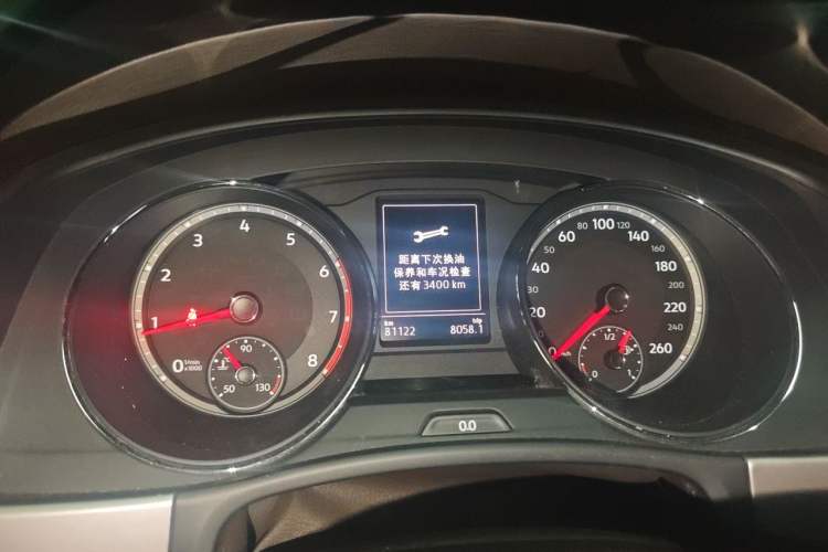 Used Volkswagen Teramont 2017 330TSI Two-Wheel-Drive Luxury Edition Instrument Cluster