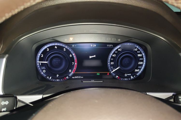 Used Volkswagen Teramont 2017 380TSI Four-Wheel Drive Flagship Edition Instrument Cluster