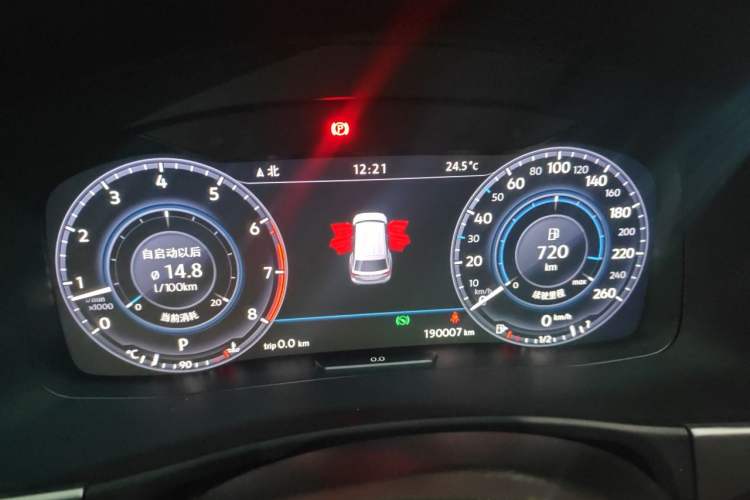 Used Volkswagen Teramont 2017 380TSI Four-Wheel Drive Luxury Edition Instrument Cluster