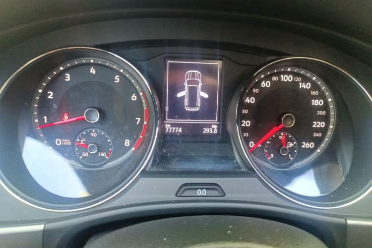 Used Volkswagen Teramont 2017 380TSI Four-Wheel Drive Luxury Edition Instrument Cluster