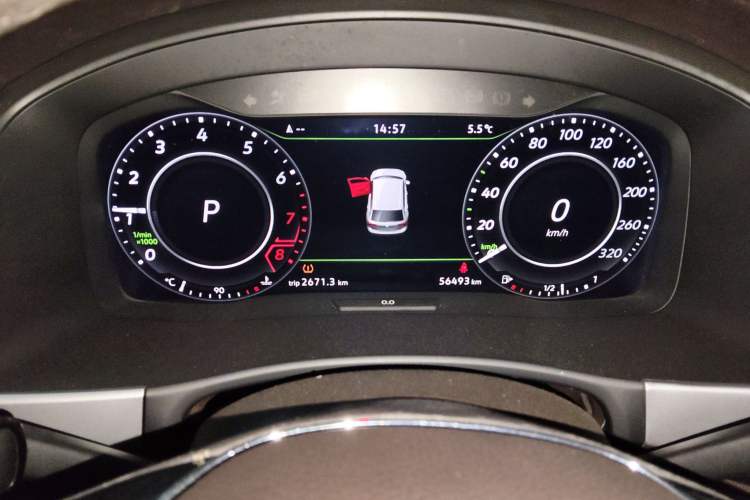 Used Volkswagen Teramont 2017 380TSI Four-Wheel Drive Luxury Edition Instrument Cluster