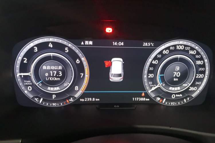 Used Volkswagen Teramont 2017 380TSI Four-Wheel Drive Flagship Edition Instrument Cluster