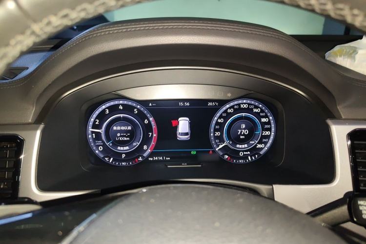 Used Volkswagen Teramont 2017 530 V6 Four-Wheel Drive Flagship Edition Instrument Cluster