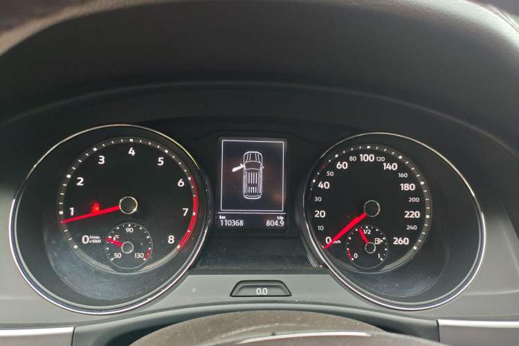 Used Volkswagen Teramont 2017 380TSI Four-Wheel Drive Luxury Edition Instrument Cluster