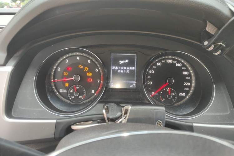 Used Volkswagen Teramont 2017 330TSI Two-Wheel-Drive Luxury Edition Instrument Cluster