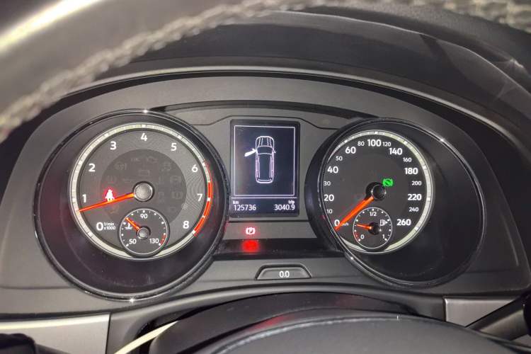 Used Volkswagen Teramont 2017 380TSI Four-Wheel Drive Luxury Edition Instrument Cluster