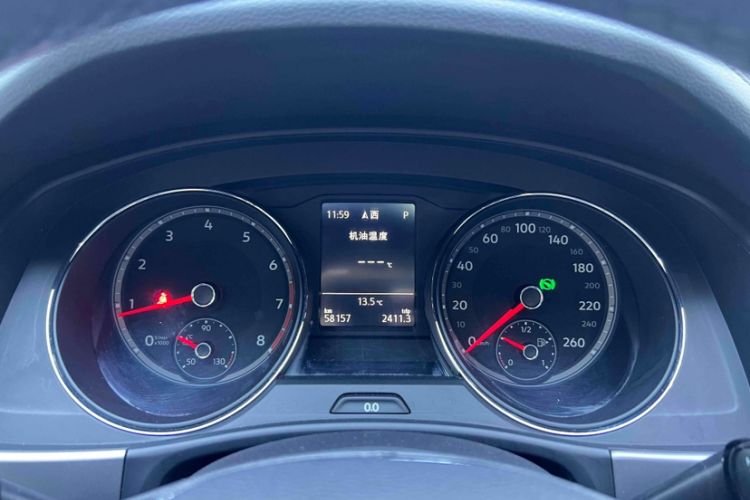 Used Volkswagen Teramont 2017 380TSI Four-Wheel Drive Luxury Edition Odometer Close Up