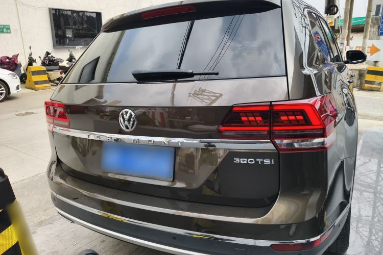 Used Volkswagen Teramont 2017 380TSI Four-Wheel Drive Luxury Edition Rear