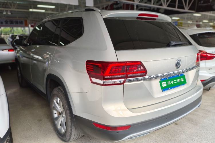 Used Volkswagen Teramont 2017 380TSI Four-Wheel Drive Comfort Edition Rear Left 45 Deg