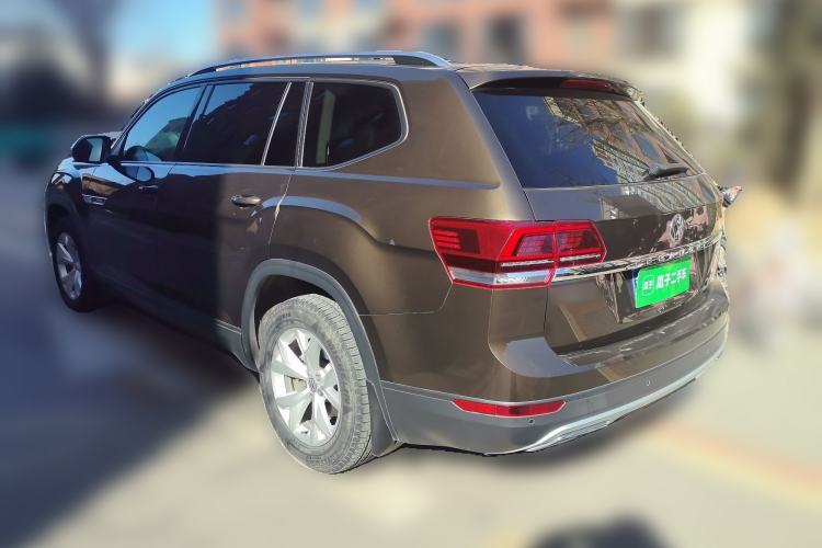 Used Volkswagen Teramont 2017 380TSI Four-Wheel Drive Comfort Edition Rear Left 45 Deg